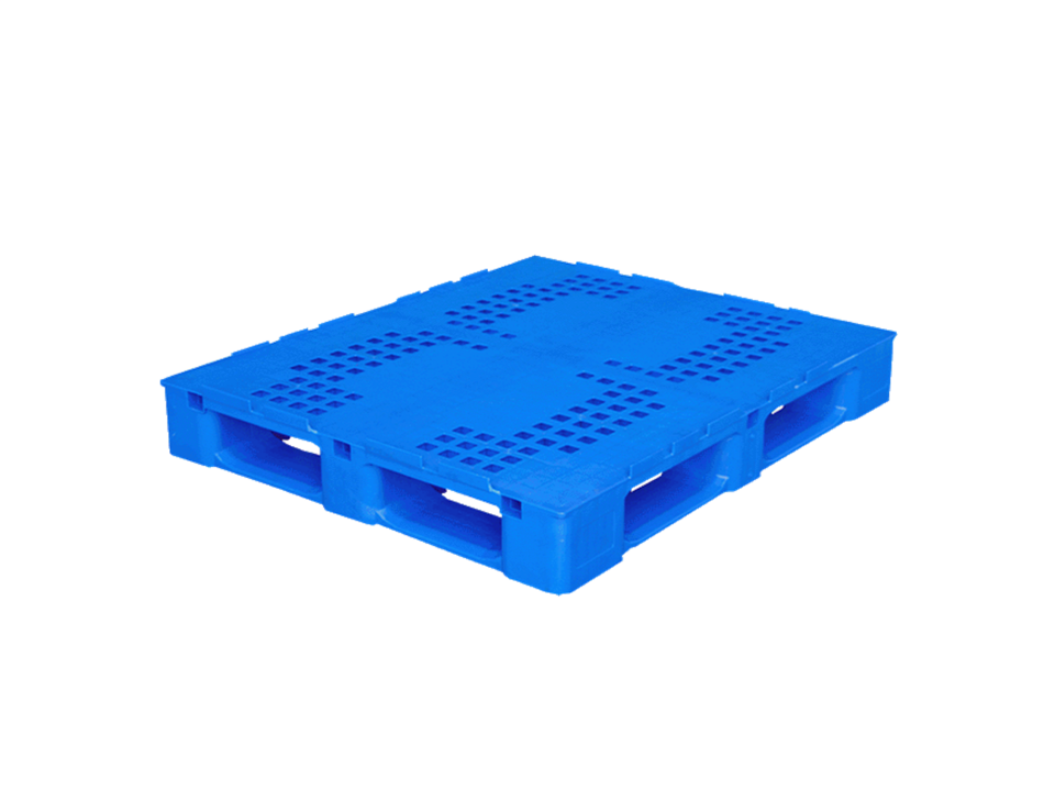 Hipaş Plastik - 5 Kızaklı Üzeri Delikli Palet - 100-120 MWP-5
