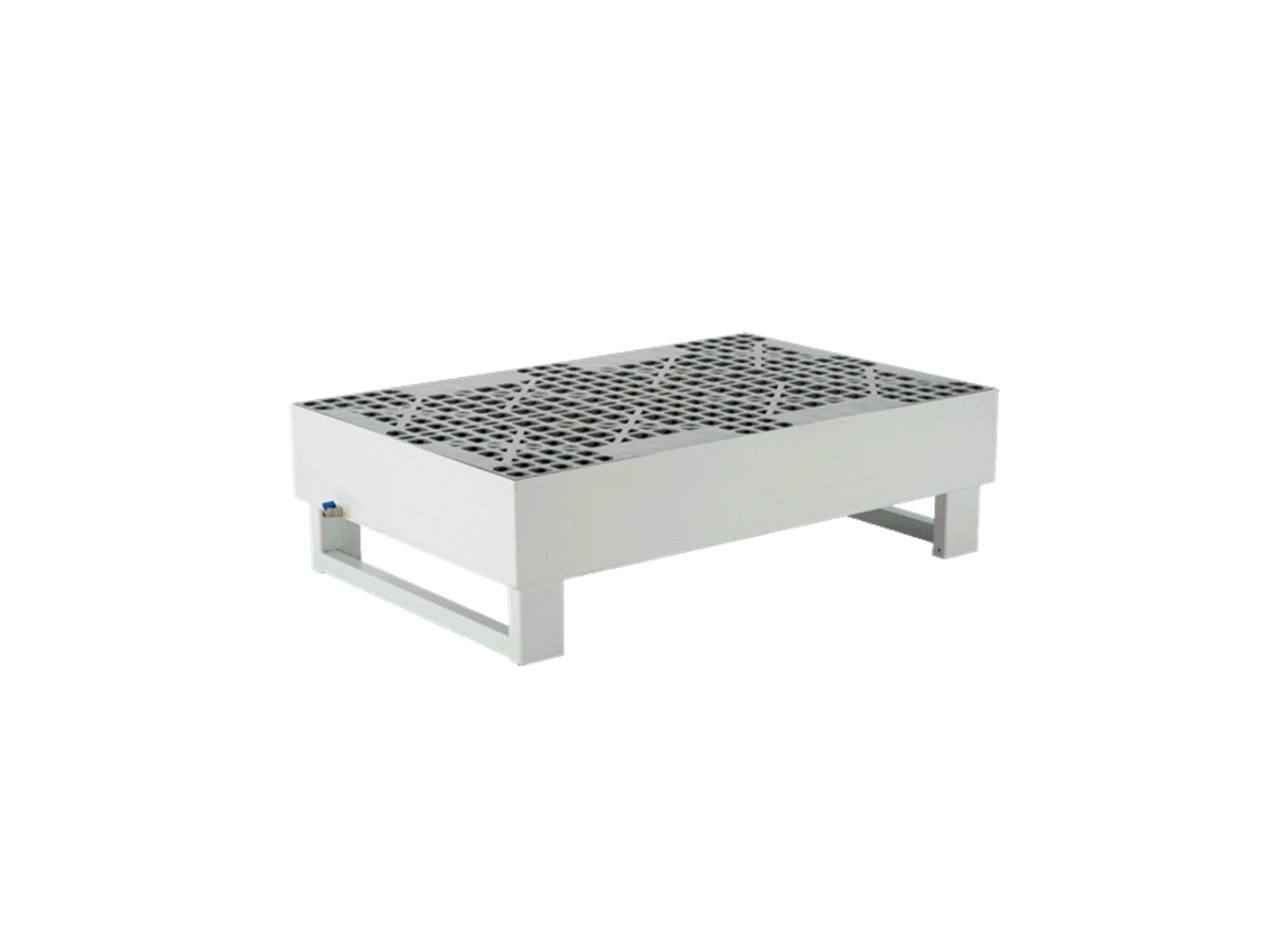Hipaş Plastik - İçi Plastik Paletli Metal Kimyasal Paleti - VPP-80-120