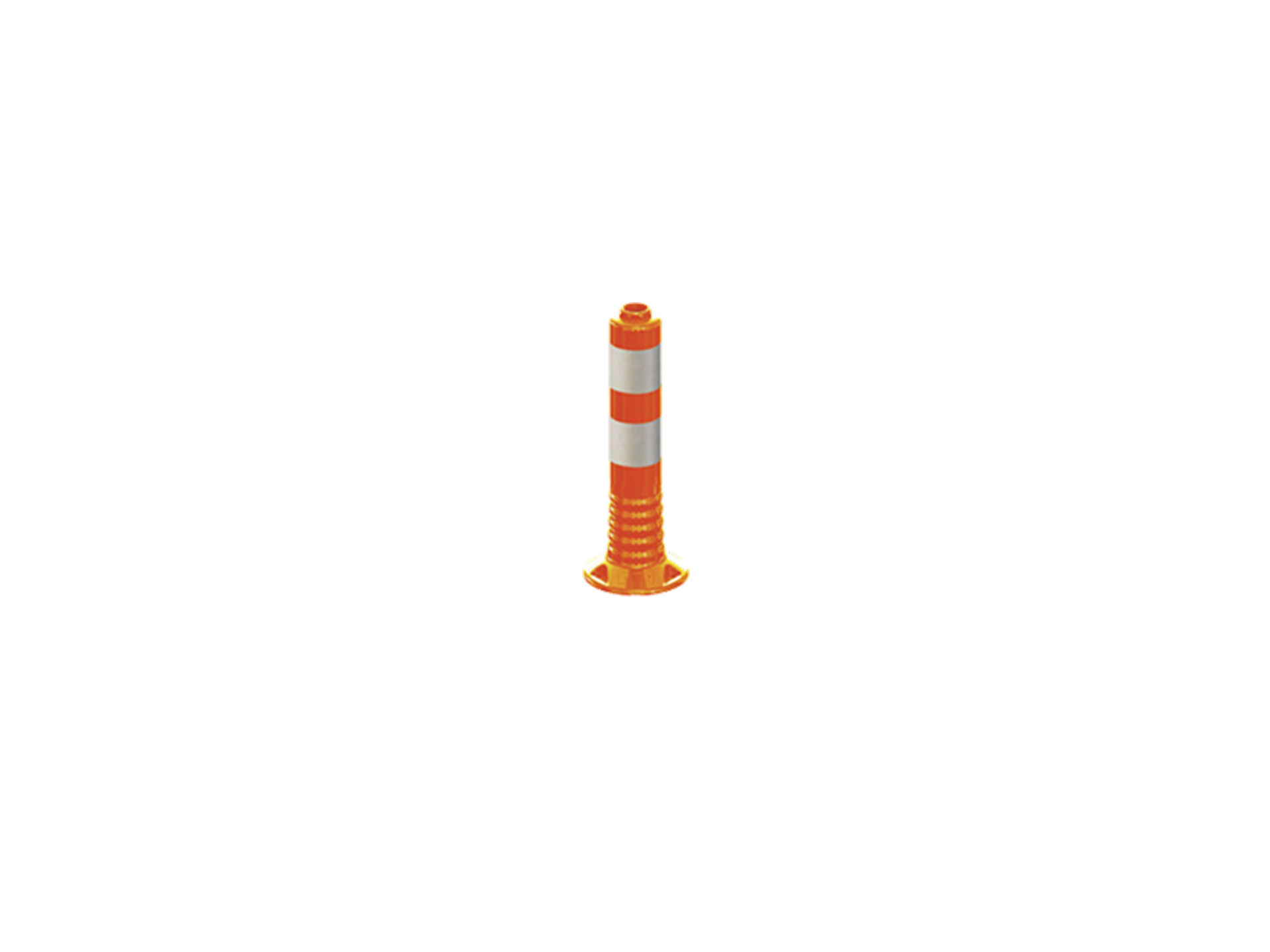 Hipaş Plastik - 40 CM Esnek Trafik Delinatörü - 12283-UBR