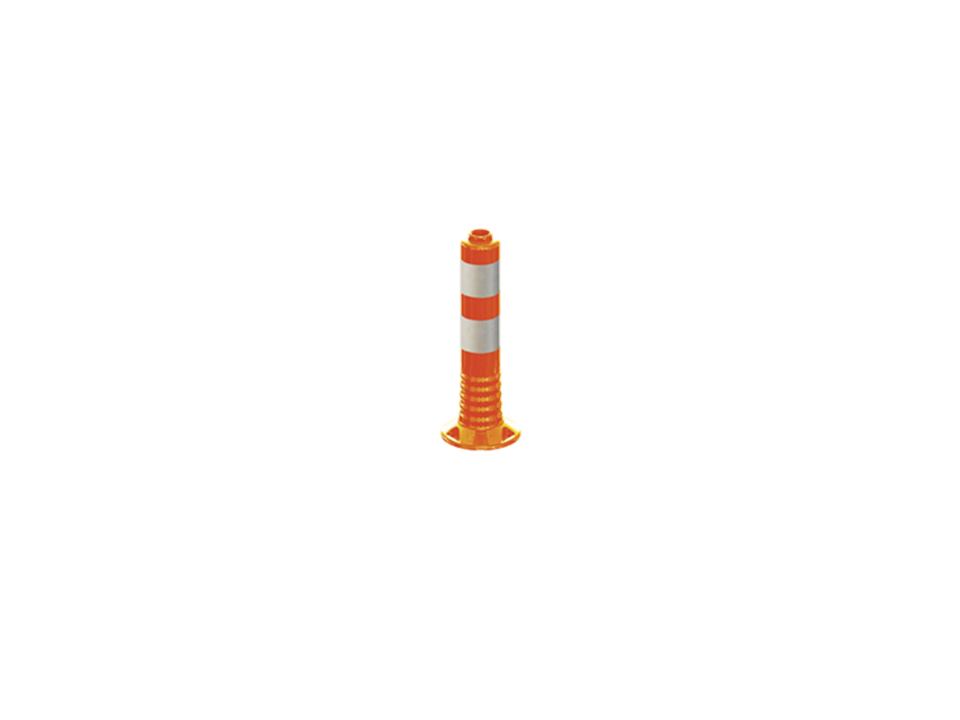 Hipaş Plastik - 40 CM Esnek Trafik Delinatörü - 12283-UBR