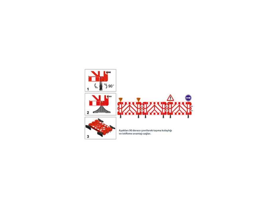 Hipaş Plastik - Güvenlik Bariyeri - 12510-FBR